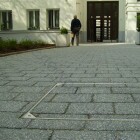 ACO TopTek PAVING GS - A15 terhelési osztályú térkő burkolatú aknafedlap - 300x 300 mm