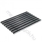 ACO SELF Indoor beltéri lábtörlő alu kerettel és antracit színű műrost betéttel 75x50cm Antracit - 1 db