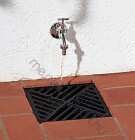 ACO SELF Udvari összefolyó tartozék: öntöttvas rács - 1 db