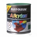 Alkyton fémfesték selyemfényű, fedő és korroziógátló alapozó egyben - Fekete RAL 9005 / 0.75 liter