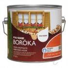 Boróka fabevonó selyemfényű vizesbázisú lazúrfesték - Ében / 0.75 liter