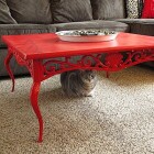 Dupli Color Platinum Satin matt selyemfényű spray akrilfesték színes aerozol - Rubinvörös, Ruby red RAL 3003 / 0.4 liter