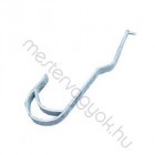 Krause tetőkampó tetőlemezekhez és hullámcserepekhez, tető és kéményseprő létrákhoz - Vörös RAL 8004 / 1 db