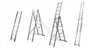 Krause Corda 3 részes alumínium sokcélú létra - 3x 7 fokos
