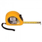 Mérőszalag 5m-es 19mm széles autostop szalaggal, ütésálló műanyag házzal, övcsipesszel - 1 db