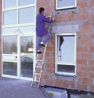 Krause Corda alumínium támasztólétra egyrészes - 1x 8 fokos