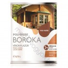 Boróka oldószeres vékonylazúr fafesték, hosszantartó védelem kültéren és beltérben - Sötét Tölgy / 0.75 liter