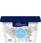 Polifarbe Platinum egyrétegű beltéri színes diszperziós falfesték - K40 Kék Szellőrózsa / 2.5 liter