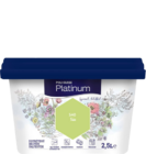 Polifarbe Platinum egyrétegű beltéri színes diszperziós falfesték - S40 Sás / 2.5 liter