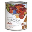 Boróka Satin lazúr selyemfényű oldószeres vastaglazúr fafesték - Fenyő / 0.75 liter