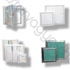 Műanyag szerelőnyílás (revíziós ajtó) - Fehér / 20x 20 cm-es