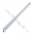 H profilú falazóléc alumíniumból, vakoló lehúzóléc - 150 cm hosszú