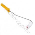 Festőhenger szett csőfestéshez íves felületekhez, 3db henger+ 6mm-es nyél - 1 db