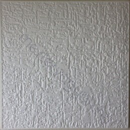 Álmennyezet polisztirolból Putz minta 50x50cm préselt hungarocell 2m2 - Fehér