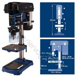 Einhell BT-BD 501 asztali Állványos fúrógép