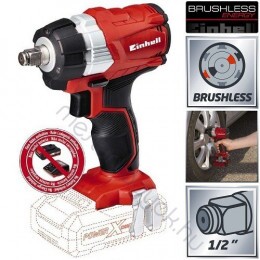 Einhell TE-CW 18 Li BL- SOLO szénkefe nélküli akkus Ütvecsavarozó 215Nm 18V, akku nélkül /4510040/