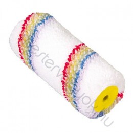 Festőhenger Elitakolor 15cmx30mm 11mm-es cérnás szálhossz, szivárvány csavartcsíkos teddy