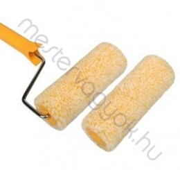 Festőhenger Eko 48mm átmérővel 18mm-es cérnás szálhossz, sárga sűrű cirmos teddy