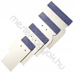 Spatulya készlet fém 4db-os, japán spatulya