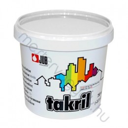 Jub Takril diszperziós betonfesték kültéri és beltéri felületekre, kopásálló mosható - Fehér
