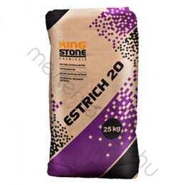 KingStone Estrich beltéri C20-as készbeton, padlófűtéshez usztatott és kontakt esztrichbetonként