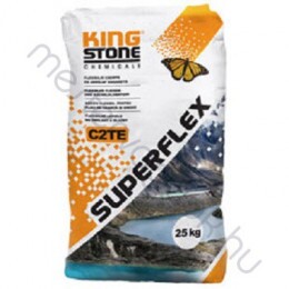 KingStone SUPERFLEX C2TE flexibis csempe- és járólap ragasztó
