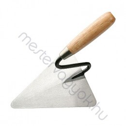 Kőműves kanál 180mm háromszög alakú