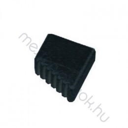 Krause Monto létra műanyag, gumi lábdugó 33x20mm-es létraszár profilra, fellépőkhöz és lépcsőfokos állólétrákhoz - Fekete