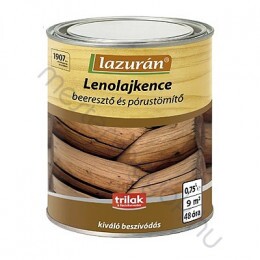 Lazurán Lenolajkence fa beeresztö és pórustömítő alapozó - Színtelen