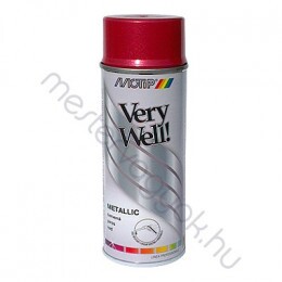 Motip Very well metál spray akrilfesték - Fekete