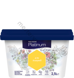 Polifarbe Platinum egyrétegű beltéri színes diszperziós falfesték - A70 Aranyeső