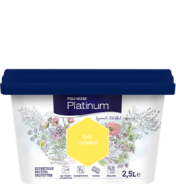 Polifarbe Platinum egyrétegű beltéri színes diszperziós falfesték - G40 Gólyahír