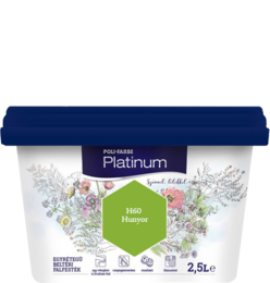Polifarbe Platinum egyrétegű beltéri színes diszperziós falfesték - H60 Hunyor