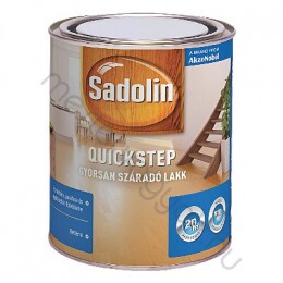 Sadolin Quickstep selyemfényű egykomponensű vizes bázisú fa és parkettalakk - Színtelen