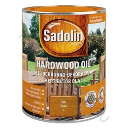 Sadolin Hardwood oil - fa kertibútor olaj trópusi keményfa védelmére - Színtelen