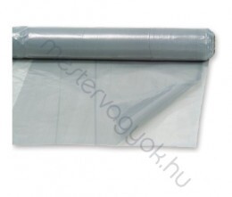 Takaró és párazáró építési fólia, tekercses 0,05mm vastag 100m2/