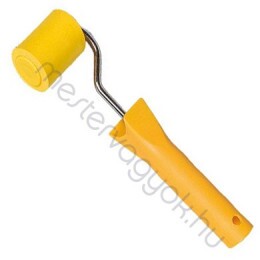 Tapéta roller élgörgő gumis 4cm-es készlet gumisfej+nyél