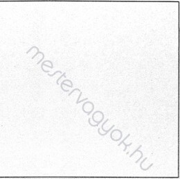 AMF THERMATEX Schlicht SK/625x625x15mm, kazettás álmennyezeti lap - Fehér