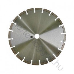 Vizes gyémánt vágótárcsa szegmentált 400mm átmérővel 400x3,6x10x28x25,4 szegmentált vizes gyémánt tárcsa