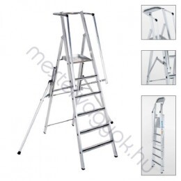 Zarges ZAP Safemaster S peremezett lépcsőfok 400x400mm dobogó 2 fokos