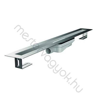 ACO Solid Szigetelő galléros ALAPTEST zuhanyfolyókához 80mm magas, 30mm szintezés, d50-es kifolyás - 700 mm