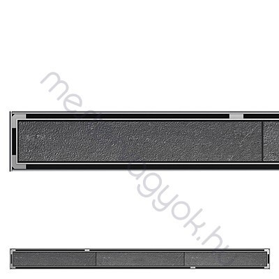 ACO Comfort BURKOLHATÓ fedlap zuhanyfolyókához - 1185 mm