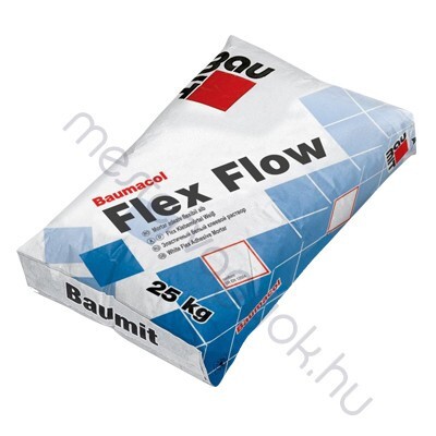 Baumit Baumacol C2ES1 Flex Flow flexibilis folyékonyágyas ragasztóhabarcs padlólapokhoz - 25 kg