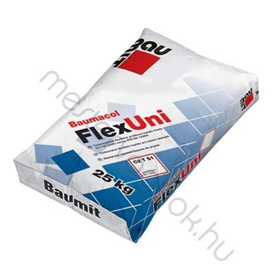 Baumit Baumacol Flex Uni flexibilis csempe és burkolatragasztó - 25 kg