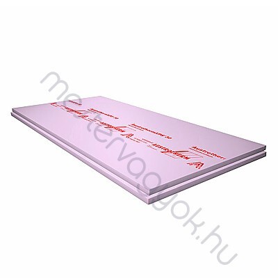 Baumit Lábazati Lemez XPS TOP zártcellás hőszigetelő polisztirol lap 60x125cm/db - 16 cm vastag