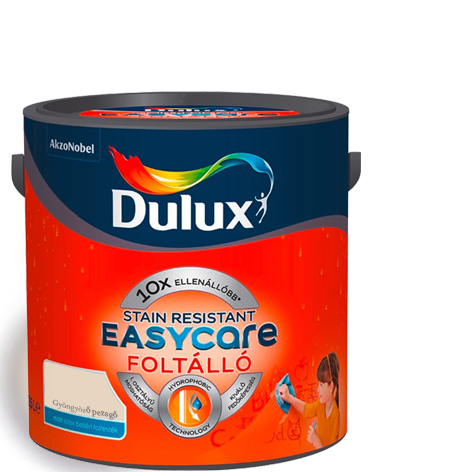 Dulux EasyCare víztaszító színes beltéri matt latex falfesték - Gyöngyöző pezsgő / 2.5 liter