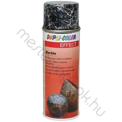 Dupli Color márvány hatású dekorációs festék spray, hálószerű márvány felületi hatással - Fekete / 0.2 liter
