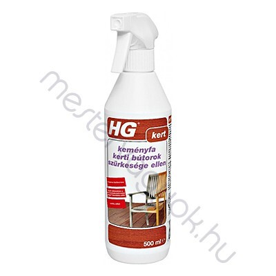 HG Keményfa kerti bútorok szürkesége ellen - 0.5 liter