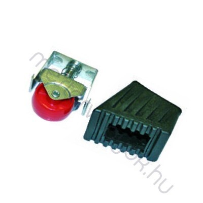 Krause Monto létra műanyag, gumi lábdugó és görgő szett Rolly 2x2 fokos létrához - 1 db