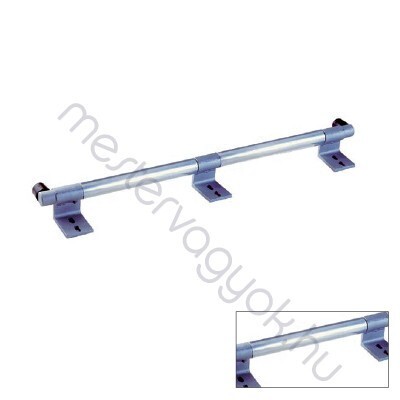 Krause polclétra alumíniumcső 30mm átmérőjű, 3000mm hosszú, sínszerkezetekhez - 1 db